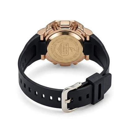 Casio G-Shock Rose Gold Metal Bezel Digital Watch