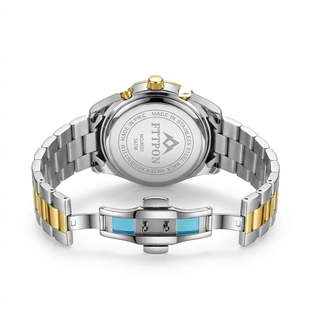 Fitpon Waterproof Mens Fashion Watch