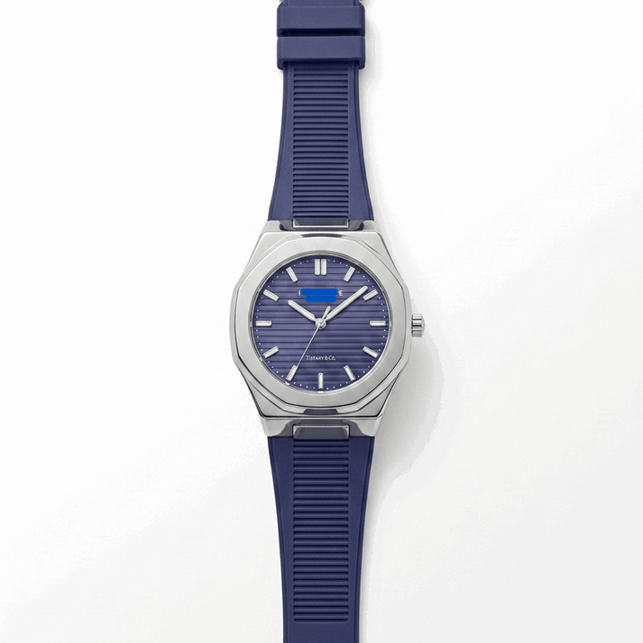 P-P Silcone Strap Mens Watch