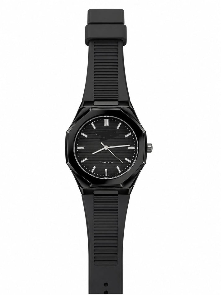 P-P Silcone Strap Mens Watch